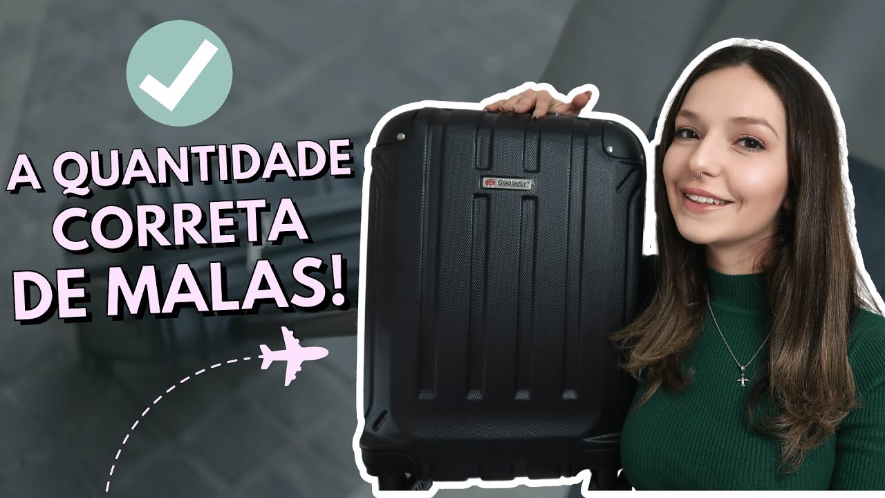 QUANTAS MALAS CADA PASSAGEIRO PODE LEVAR DENTRO DO AVIÃO?