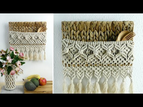 DIY Macrame Plant Hanger Easy NEW Diamond Design