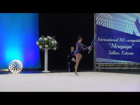 Adelina Beljaeva EST hoop junior Merepiiga 2017