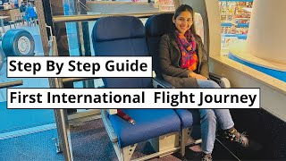 First Time International Flight Journey Tips| How To Travel In Flight First Time | Tips In Hindi