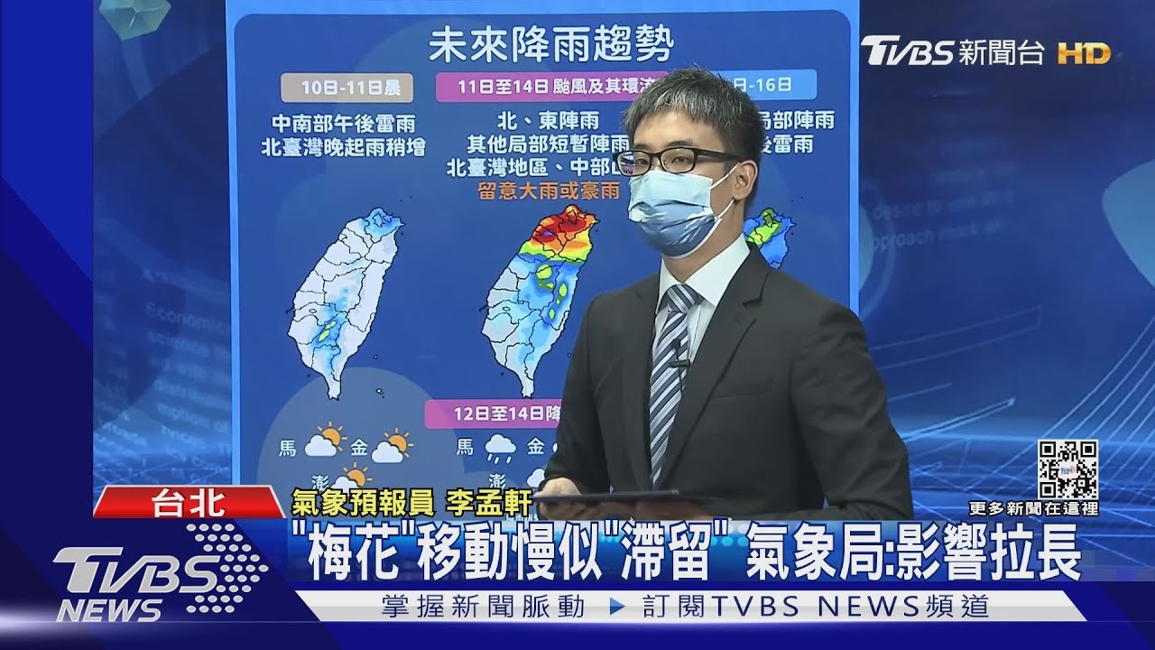 「梅花」已轉中颱 最快周日上半天發海警