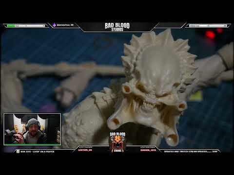 King & Queen - Xenomorph Queen vs. Predator - Part 11: Finish The Queen - Resin Model Kit By: Narin