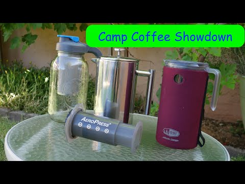 Camp coffee showdown