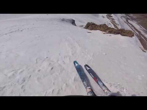 Aymar Navarro run in the (Freeride World Qualifier) Penitentes