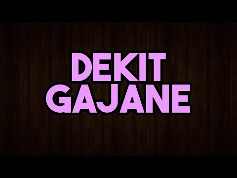 DEKIT - GAJANE (Prod. MØJI) | Kizo feat. Mr. Polska, Tymek - RAJANER PARODIA