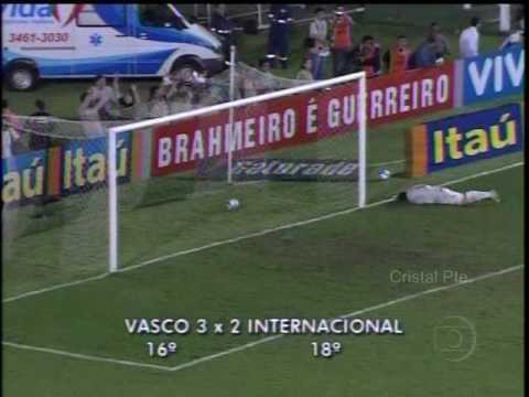 Brasileiro 2010 - Vasco 3x2 Internacional - Gols - 23.05.10