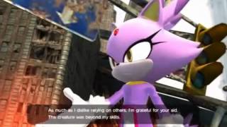 Blaze won't say ( she in love with Sonic)