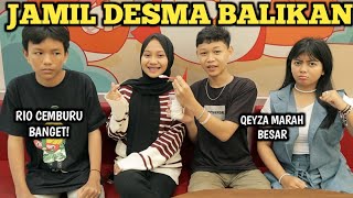 Download lagu A DAY, DESMA JAMIL GETTING BACK TO HIM IN FRONT OF RIO QEYZA, THEY WERE JEALOUS mp3