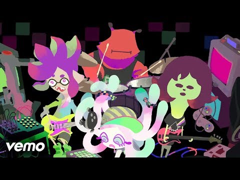 ♪ Blitz It! - Chirpy Chips ♫ Caitlin Koi Lyric Video - Splatoon 2