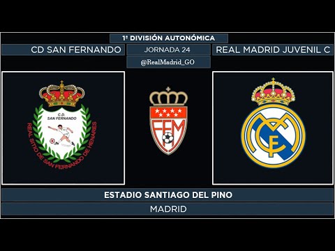 San Fernando - Real Madrid Juvenil C | 1ª División Autonómica Juvenil 2021/22 | Jornada 24