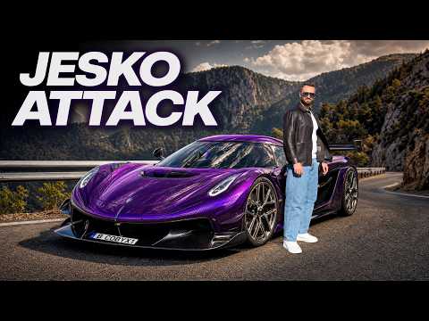 Koenigsegg Jesko ATTACK all out in Bulgaria!!
