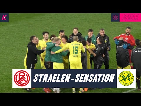 Entscheidung im Elfmeterschießen | Rot-Weiss Essen – SV Straelen (Niederrheinpokal)