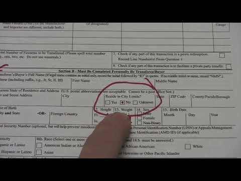 NEW Form 4473 I FILLED ONE OUT my thoughts on it