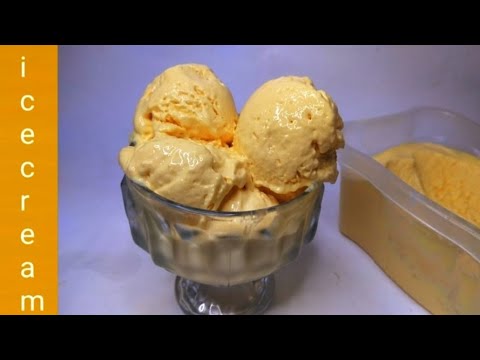 2 ingredients mango icecream|without crystal by kitchen secrets by Rukhsana