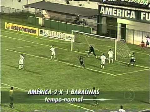 América-MG 2x1 Baraúnas-RN - 2005 - Copa do Brasil 2005 1ª Fase
