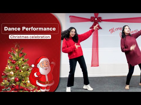 A captivating dance performance by IIBM students during the Christmas celebration. #IIBMPatna