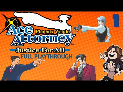 Game Grumps Phoenix Wright: Justice For All (Full Playthrough) Part 1