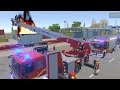 Emergency Call 112 Fire Fighting Simulation NEW Ladder Truck Mission 4K