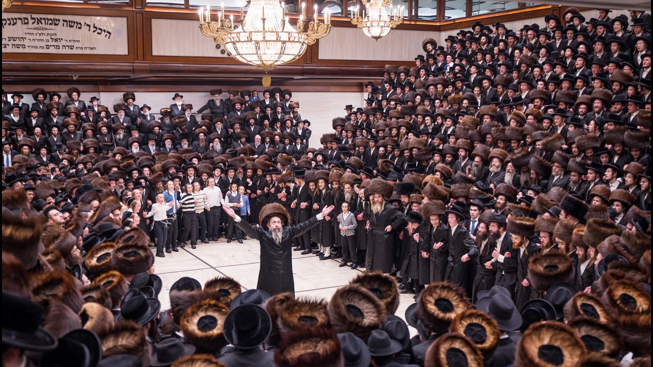 Simchas Bais Hashoava - Toldos Yehuda Stitchin | שמחת בית השואבה -תולדות יהודא סטיטשין - תשפ"ז
