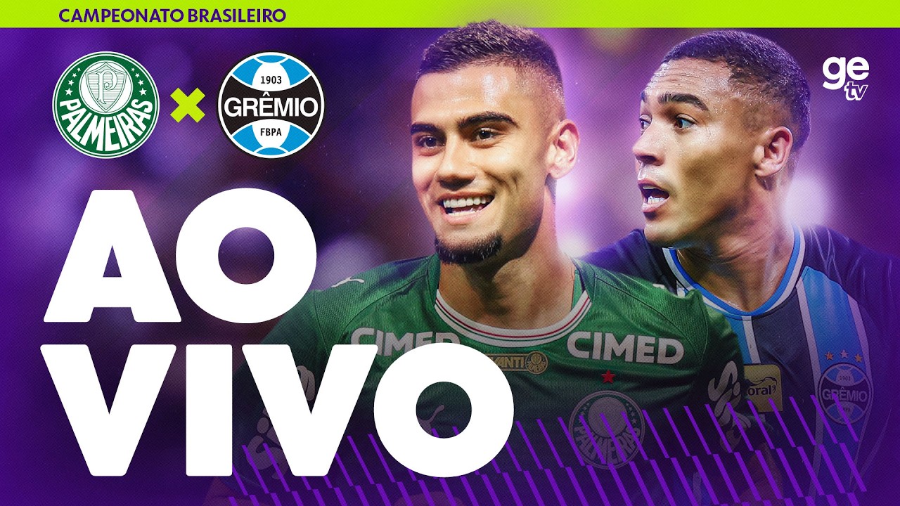 Imagem da notícia Palmeiras x Grêmio: veja jogo ao vivo e com imagens