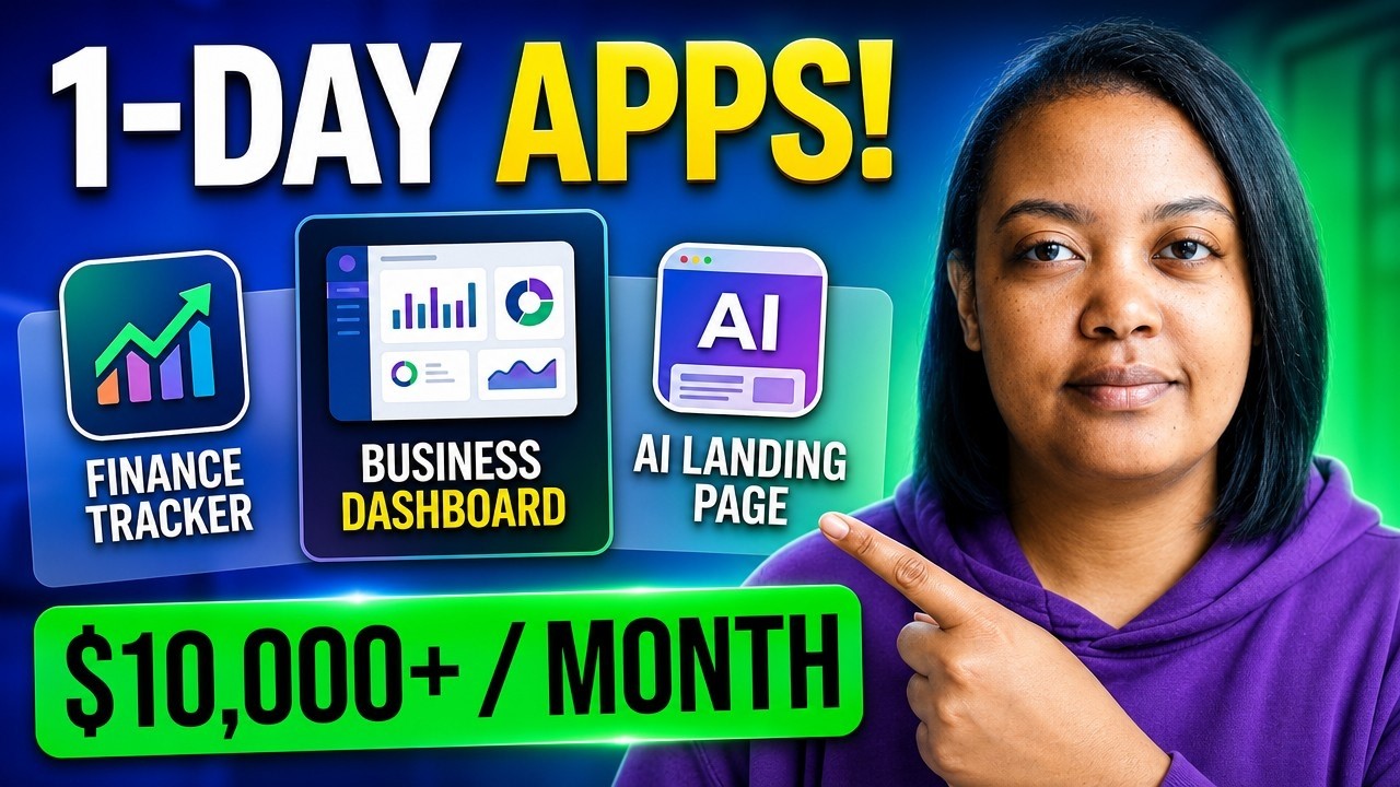 3 Apps You Can Build in 1 Day with Lovable (Make Money!)