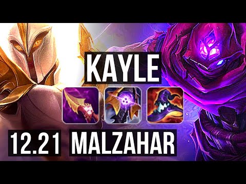 KAYLE vs MALZ (MID) | 900+ games, 15/3/11, Dominating | EUW Master | 12.21
