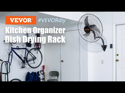 VEVOR Wall Mount Fan, 18 Inch, 3-speed High Velocity Max.