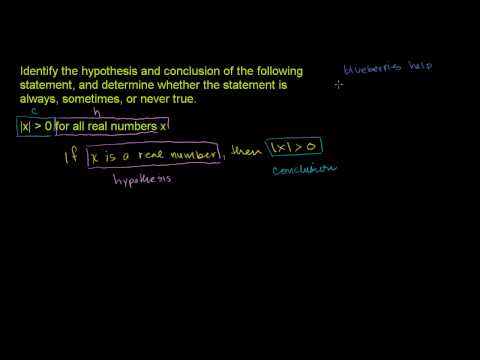 Understanding Logical Statements 1