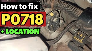 Meaning of OBD p0718