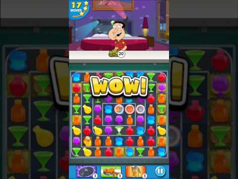 Family Guy - Another Freakin' Mobile Game : Level 45 - 3 stars! No Boosters!