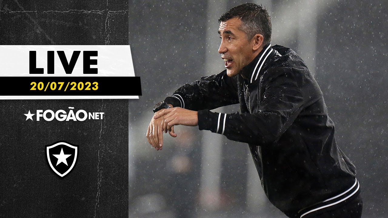 LIVE | Botafogo não teve atuação boa na Copa Sul-Americana, mas foco da semana é no Brasileirão