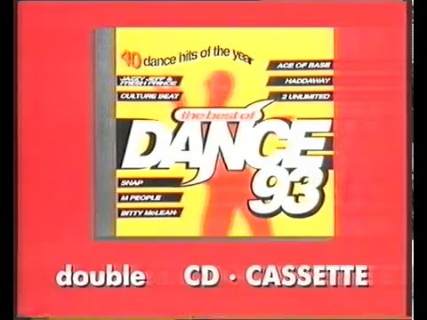 The Best of Dance 93 album - TV advert - 1993