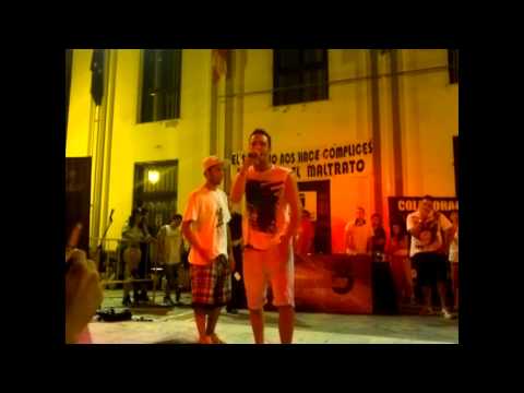 III Festival más que cultura batalla de gallos Suso vs Jota-R vs Rain-pro (semifinal)