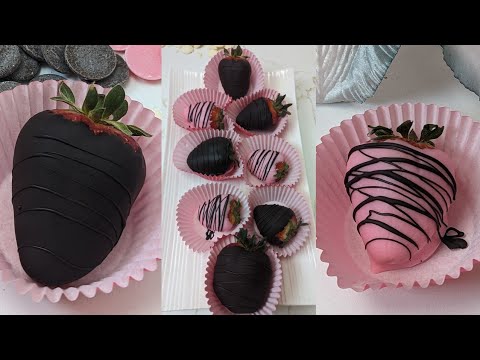 Chocolate Covered Strawberries Urdu/Hindi | Easy Dessert | چاکلیٹ والی اسٹرابیری| Muniba's Kitchen