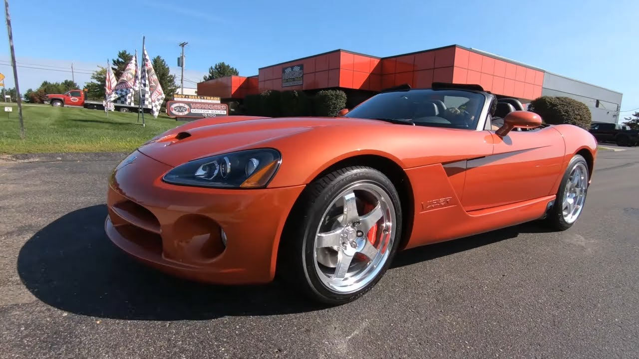 Test Drive 2005 Dodge Viper SRT10 Copperhead Edition ...