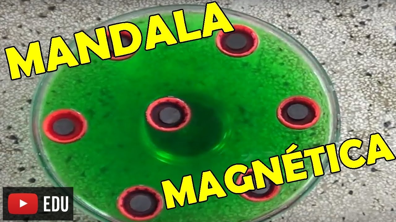 MANDALA MAGNÉTICA - EXPERIÊNCIA DE FÍSICA - Prof.  Boaro