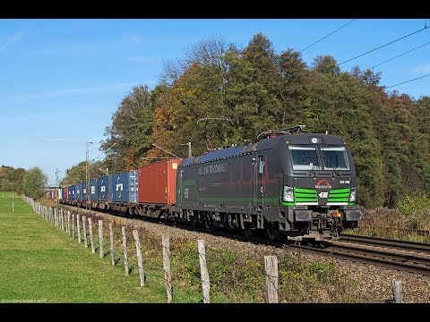 Güterzüge zwischen München und Rosenheim - TXL, Lokomotion, Railjet, ÖBB uvm.