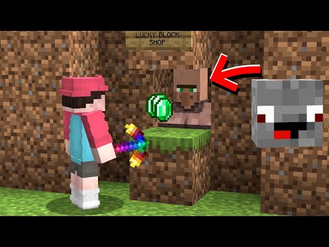 ich Tarne mich als Fake Villager😂.. Minecraft LUCKY BLOCK BEDWARS