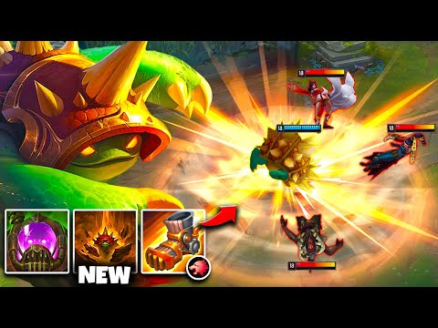 Rammus but he got a massive update and is god-tier now (ACROSS MAP ENGAGE)