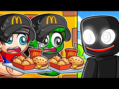 ABBIAMO LAVORATO NEL MCDONALDS MALEDETTO di ROBLOX! (GROSSO SBAGLIO)