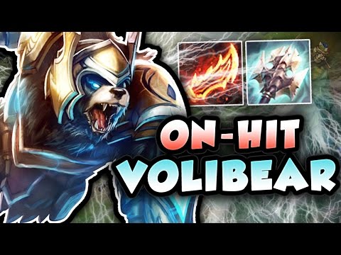 THIS ON-HIT RAGEBLADE VOLIBEAR BUILD IS SO STUPID! ON-HIT VOLIBEAR TOP SEASON 7 - League of Legends