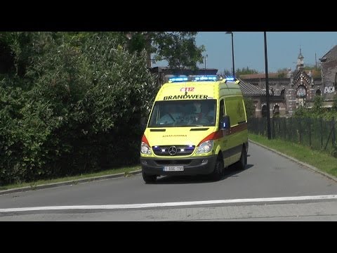 *_Rumbler_* Ziekenwagens 96 & 91 Brandweer Gent naar verschill