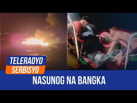 6 bodies recovered after fire guts fishing vessel in Cebu Pintig ng Bayan (06 June 2024)