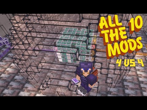 ATM10 4V4 SMP – Ep 13 – Der einzige AE2 ME-Controller, den wir jemals brauchen werden!