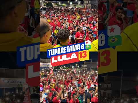 Padrinho Lula  também encheu a rua da minha cidade de Tuparetama Pernambuco
