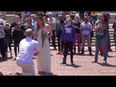 Amazing Proposal!! - Baltimore Flash Mob - Cait and Powell