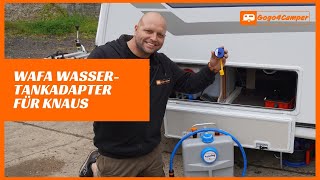 Wassertankdeckel WAFA +6 (50mm) für Wohnwagen/ Wohnmobile & Waterbob Kanister | Produktvorstellung