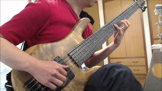 Bach's Prelude on Bass guitar Zon TJ-6