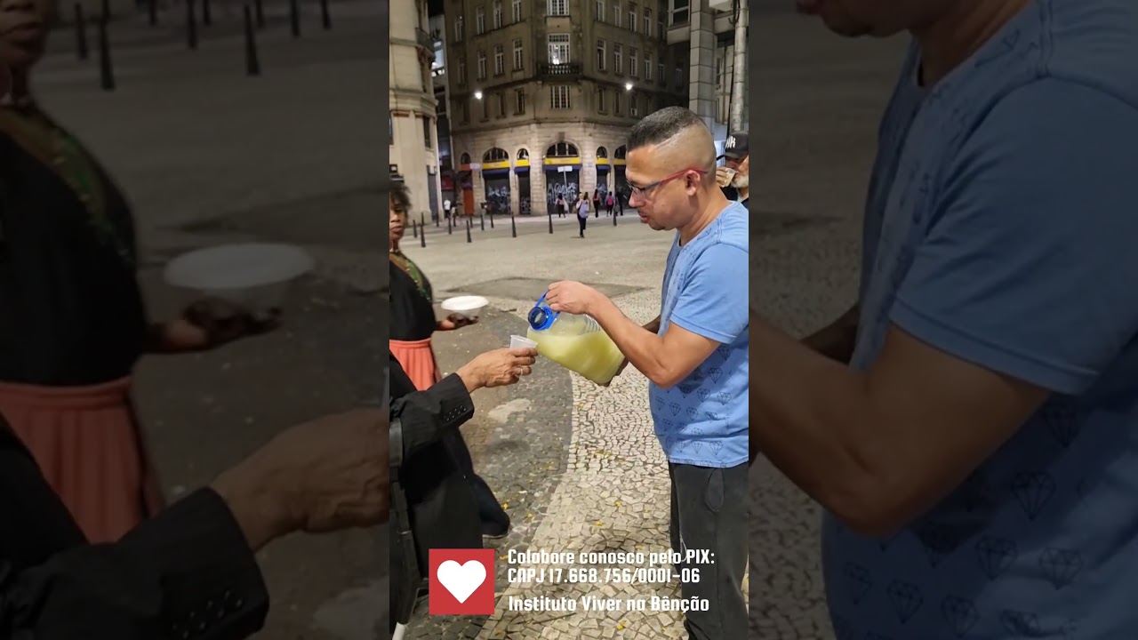 Toda sexta-feira fazemos essa missão nas ruas de SP | Instituto Viver na Bênção