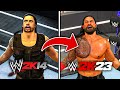 Hitting a Spear with Roman Reigns in EVERY WWE 2K Game!